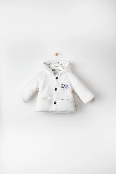Babyhola 2.5 tog Pamuk Astar Bebek Çocuk Polar Kaban 12522 - 6