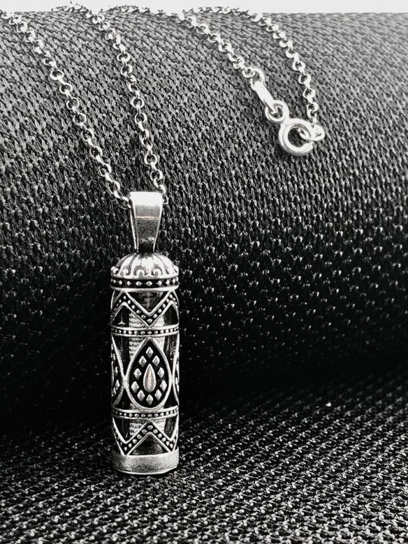 Cevşeni Kebir Dualı 925 Ayar Gümüş Kadın Kolye ürün görseli