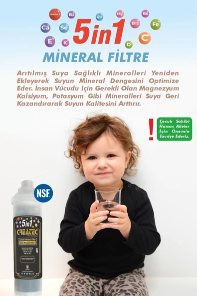 Createc 10 Aşamalı Master Mebmranlı Su Arıtma Cihazı Filtresi - Resim 5