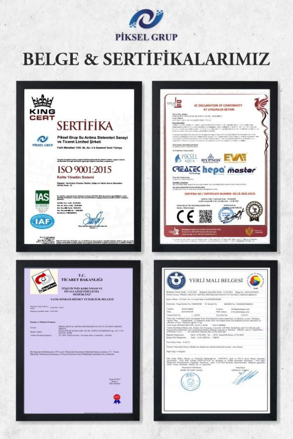 Createc Su Arıtma Cihazı İlk Ön Üç Filtre Seti - 3