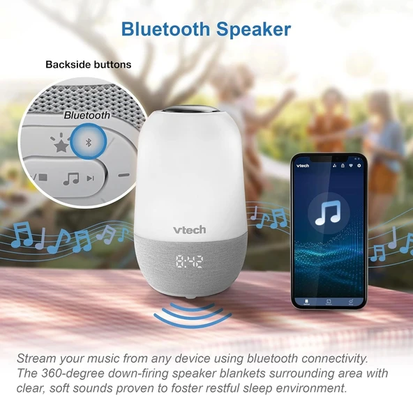 VTech BC8313 V-Hush Rahatlatıcı Uyku Eğitmeni - 4