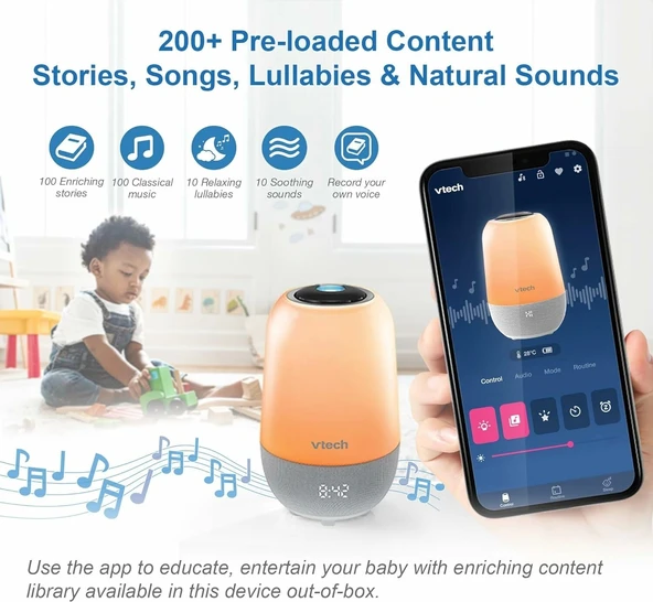 VTech BC8313 V-Hush Rahatlatıcı Uyku Eğitmeni - 2