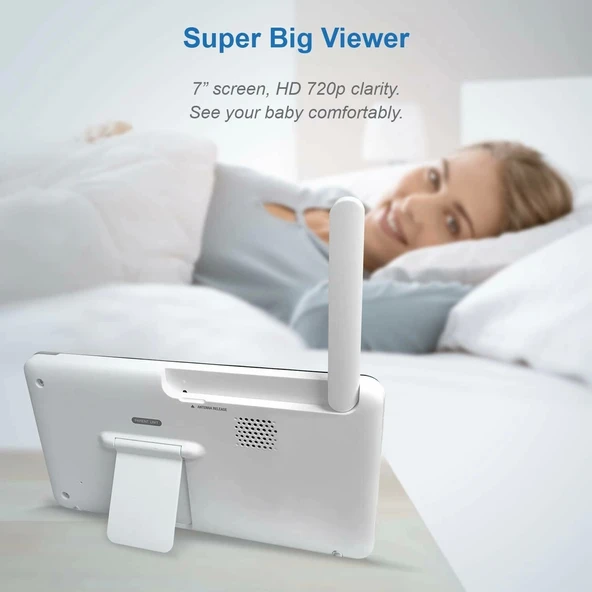 VTech RM7764-2HD 1080p Akıllı WiFi Uzaktan Erişim - 2 Kamera - 2