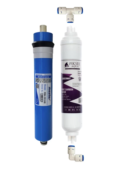 Su Arıtma Cihazı Master Membran ve Piksel Aqua Tatlandırıcı Filtre