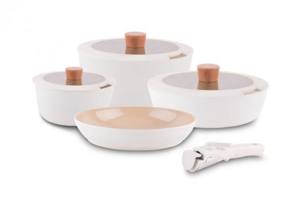 Arow Arlo Döküm 7 Prç Tencere Seti DC1.TR-4263 - 2