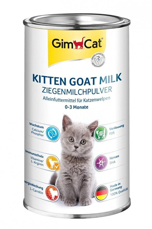 Gimcat Kitten Goat Milk 200 gr Keçi Sütü Tozu