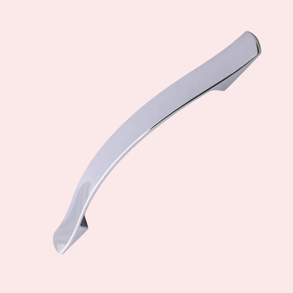 Elif Mobilya Mutfak Dolabı Çekmece Dolap Kapak Kulpu Düz Metal Kulp Kulbu Kulpu 128 Mm Krom - Resim 5