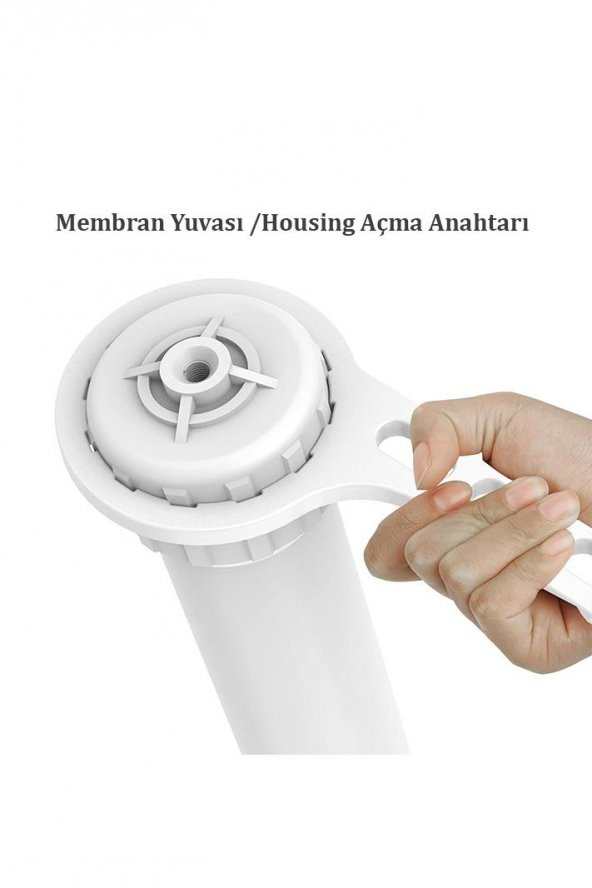 Su Arıtma Cihazı Membran Yuvası Housing Açma Anahtarı - 2