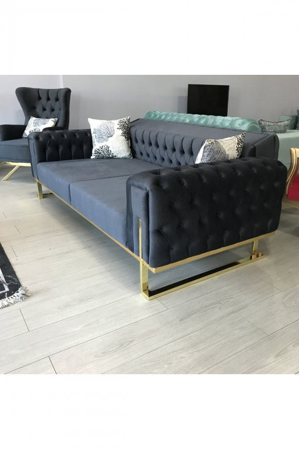 TİTİZKOLTUK Elit Istanbul Chaster Üçlü Koltuk ürün görseli