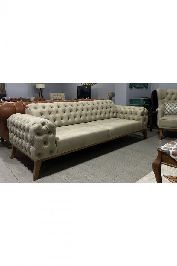 TİTİZKOLTUK İstanbul Chester 3lü koltuk - Resim 3