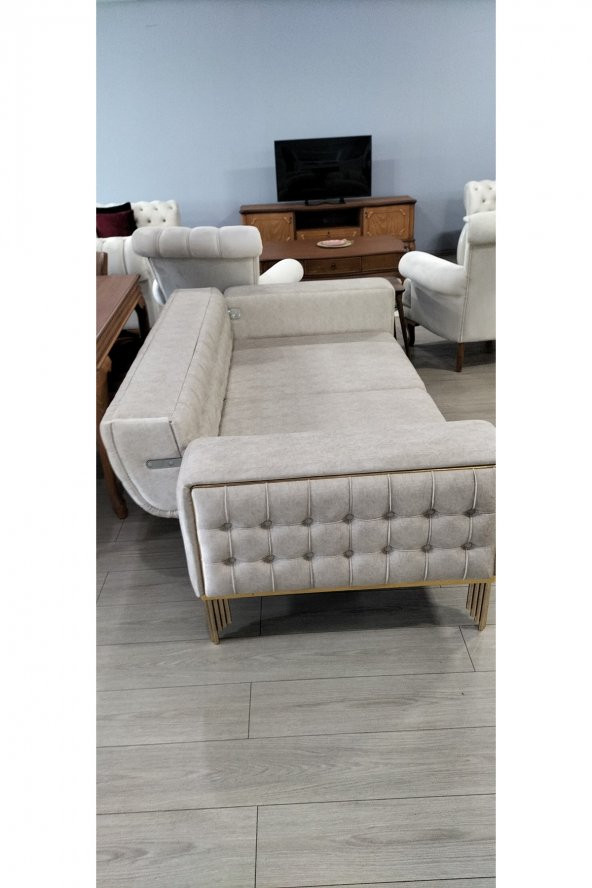 Titiz Lidya Üçlü Koltuk (1 Adettir) - Resim 3