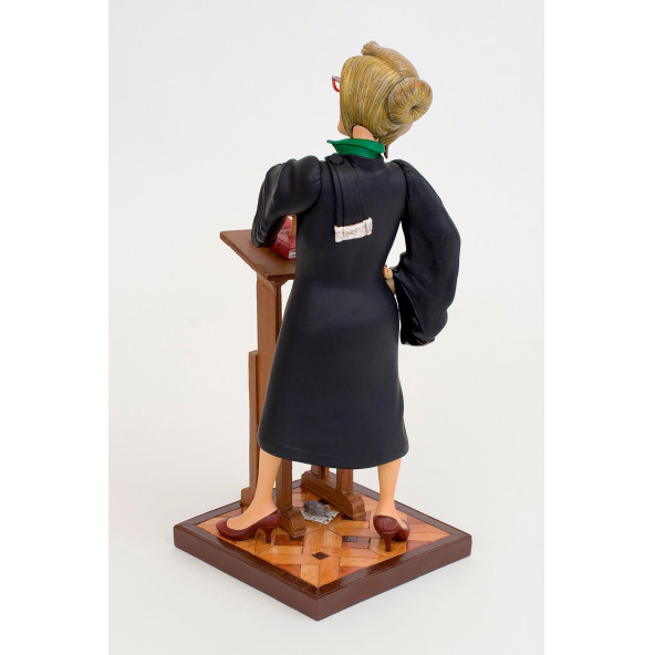 Forchino Biblolar-FORCHINO LADY LAWYER-KADIN AVUKAT BÜYÜK-17x19x42 CM-JFO85514 - Resim 2