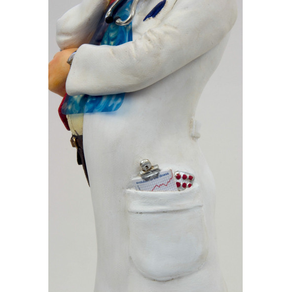 Forchino Biblolar-FORCHINO DOKTOR BÜYÜK-17x17x45 CM-JFO85508 - Resim 4