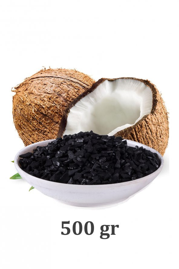 Aktif Karbon 500gr Cocunut Bazlı Kokonatlı Hindistan Cevizli