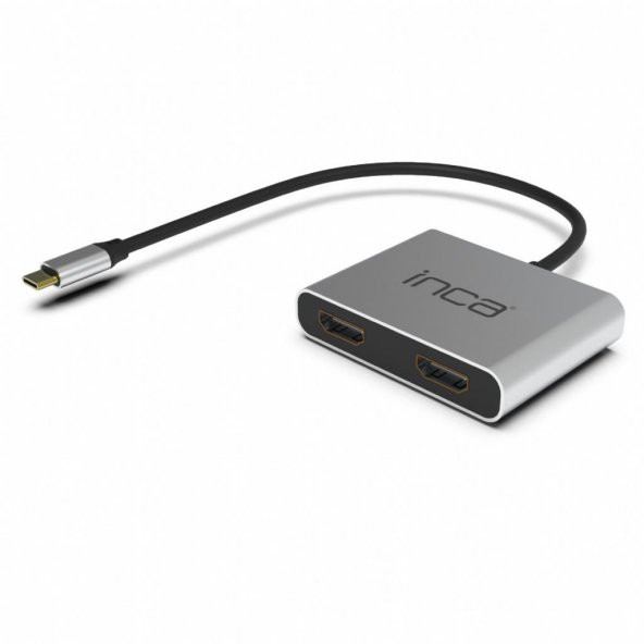 INCA ITPC-4T TYPE-C HUB 4HDMI 4K30Hz+USB2.0,PD - 3