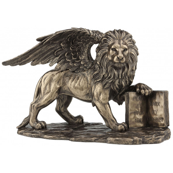 VERONESE BİBLOLAR-Wise Mitoloji & Tarih-WISE LION OF SAINT MARK-26x14,5x18 CM-JWU77040A1 ürün görseli