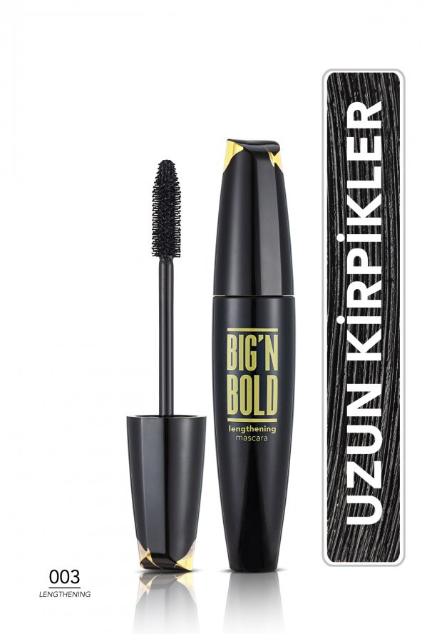 Flormar Uzun ve Hacimli Görünüm Veren Maskara - Big N Bold Mascara - 003