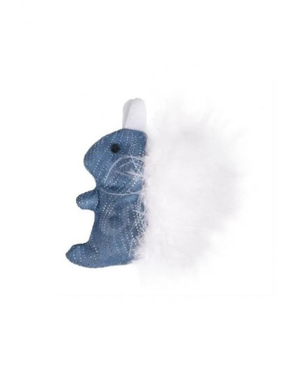Flamingo Medy Tüylü Sincap Kedi Oyuncağı 9,5 cm
