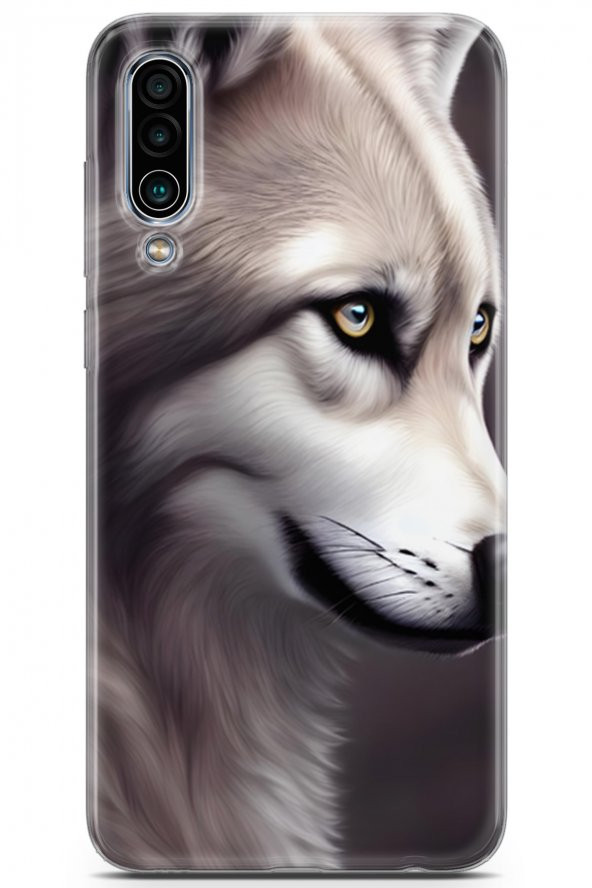 Meizu 16XS Uyumlu Kılıf Dogs 01 Yakışıklı Kurt Telefon Kılıfı Açık Kahve