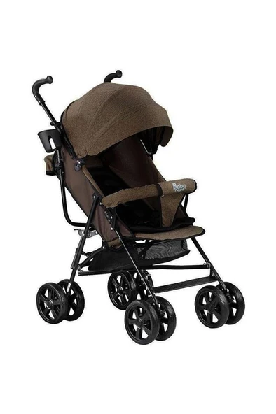 Babyhope Sa-7 Tam Yatar Baston Bebek Arabası Kahve 04SA796 ürün görseli 1