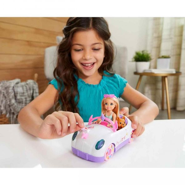 Barbie Club Chelsea Bebek ve Arabası - 7