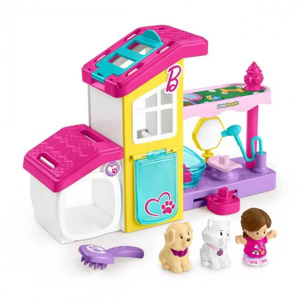 Little People'dan Barbie Oyun ve Bakım Evcil Hayvan Spası