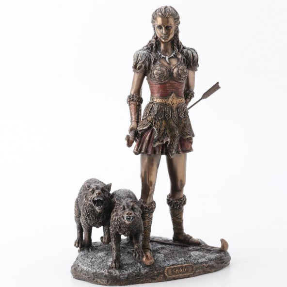 VERONESE BİBLOLAR-Wise Mitoloji & Tarih-WISE SKADI-17x21x27,5 CM-JWU76984A4 ürün görseli