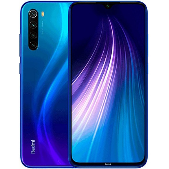 Xiaomi Redmi Note 8 6 GB 64 GB Mavi (İthalatçı Garantili)