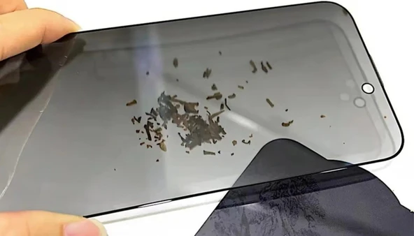 Logis Apple iPhone 15 Uyumlu Tam Kaplayan 5d Anti Statik Ekran Koruyucu Cam - 2