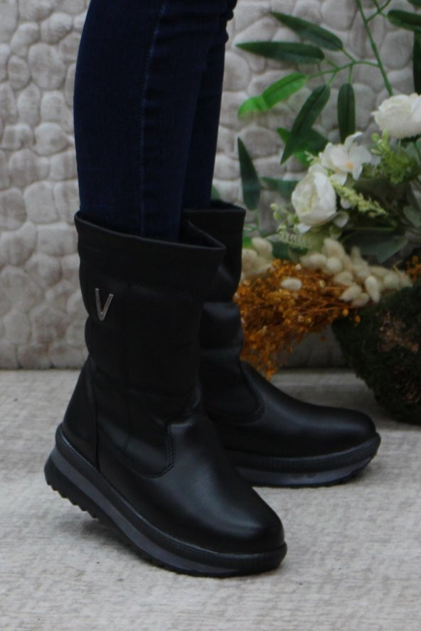 Mehmet Mete 850 Anatomik İçi Polar Kaymaz Taban Kız Çocuk Bot - Resim 3