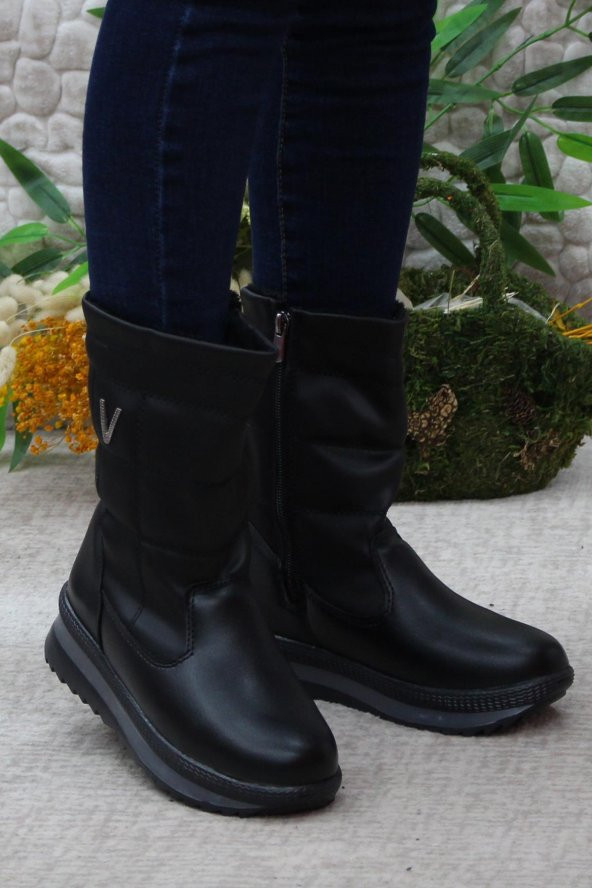 Mehmet Mete 850 Anatomik İçi Polar Kaymaz Taban Kız Çocuk Bot - Resim 6