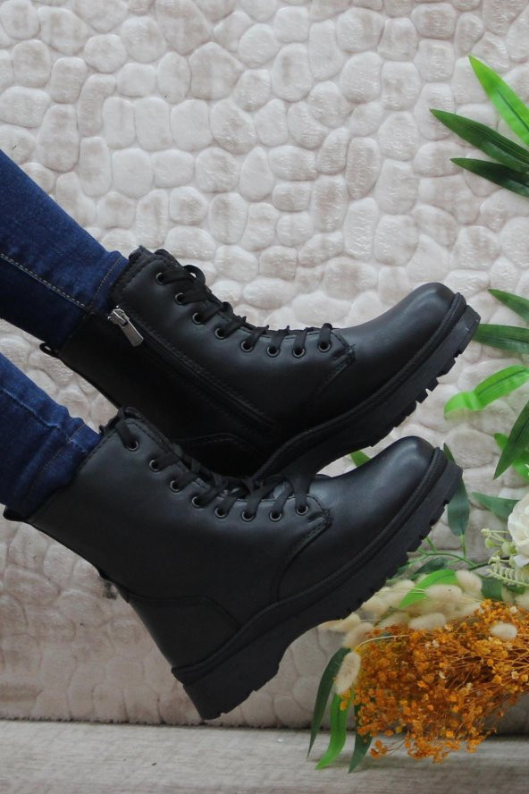 Mehmet Mete 7660 Anatomik İçi Polar Kaymaz Taban Kız Çocuk Bot ürün görseli