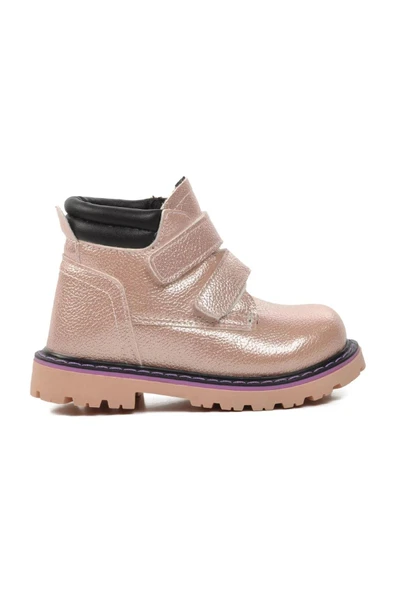 Papuç Sepeti Arzn 3393 Cırtlı Kaymaz Taban Kız Çocuk Bot ürün görseli