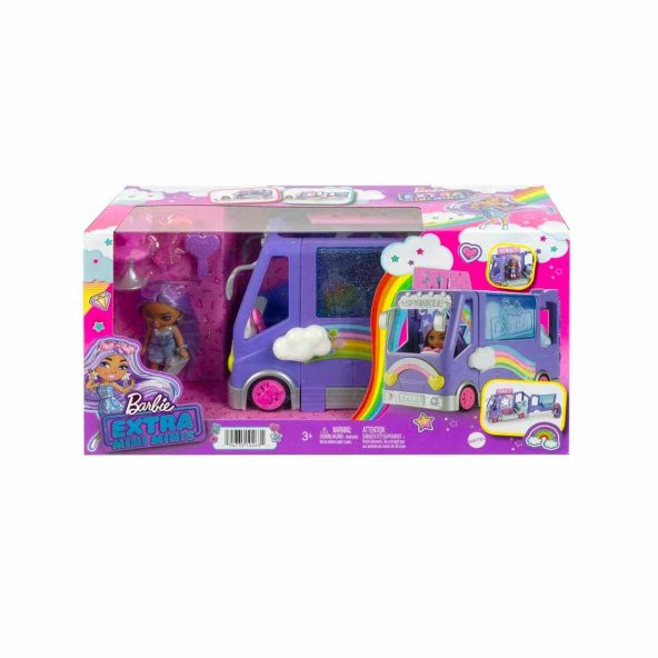 Barbie Extra Mini Mini Tur Otobüsü - 7