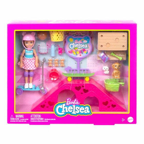 Barbie Chelsea Kaykay Parkı - Resim 8