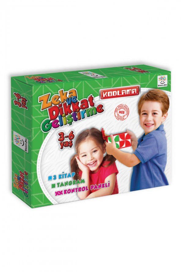 Zeka Ve Dikkat Geliştirme Seti 3-6 Yaş ürün görseli