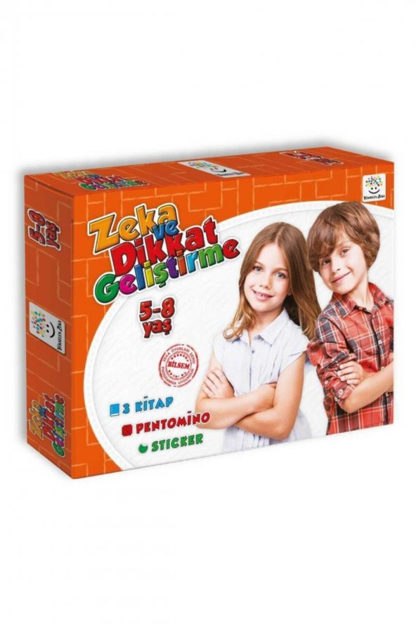 Yükselen Zeka 5-8 Yaş Zeka Ve Dikkat Geliştirme Seti (zeka Testleri, Bilsem Hazırlık)