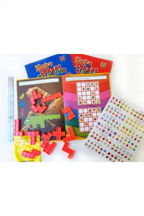 Yükselen Zeka 5-8 Yaş Zeka Ve Dikkat Geliştirme Seti (zeka Testleri, Bilsem Hazırlık) - 4