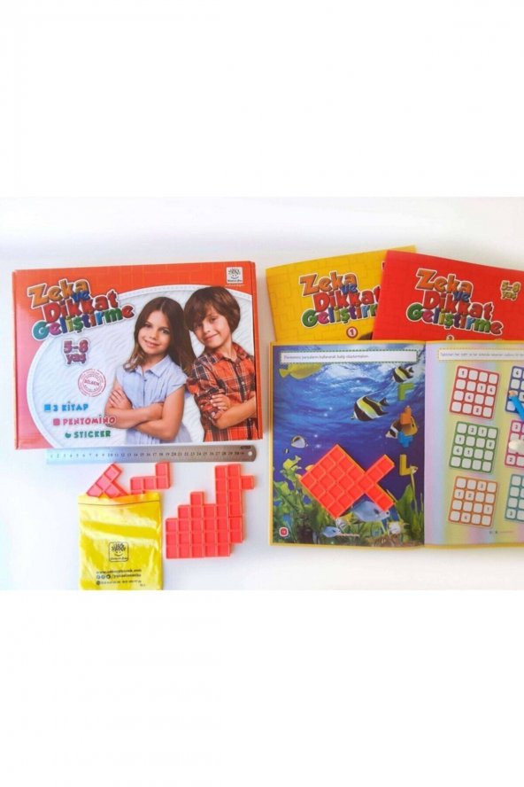 Yükselen Zeka 5-8 Yaş Zeka Ve Dikkat Geliştirme Seti (zeka Testleri, Bilsem Hazırlık) - 5