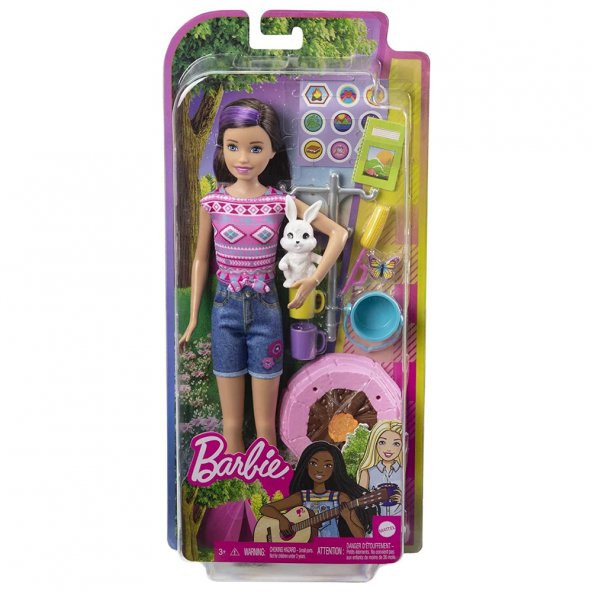 Barbie'nin Kız Kardeşleri Kampa Gidiyor Oyun Seti (Karışık Model 1 Adet)