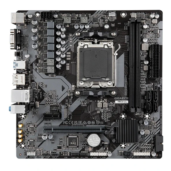 GIGABYTE B650M S2H DDR5 6400(OC) DP HDMI MATX AM5 - 4