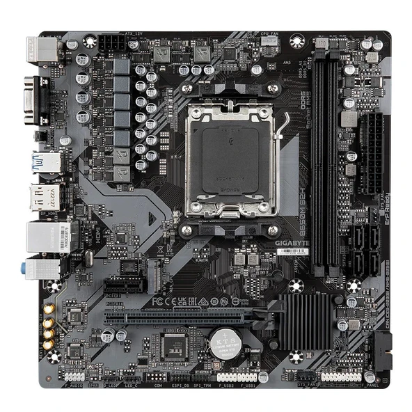 GIGABYTE B650M S2H DDR5 6400(OC) DP HDMI MATX AM5 - 2