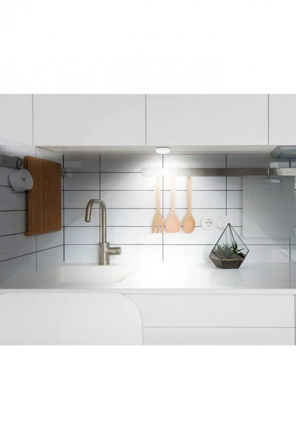 Panther PT-1114 Gri Dolap İçi Lamba - Beyaz Işık Cob Led Gece Aydınlatması - 6