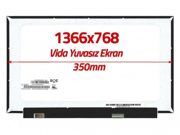 Lenovo ideapad 81MV017KTX 15.6" 30 Pin Ekran HD Panel - 3
