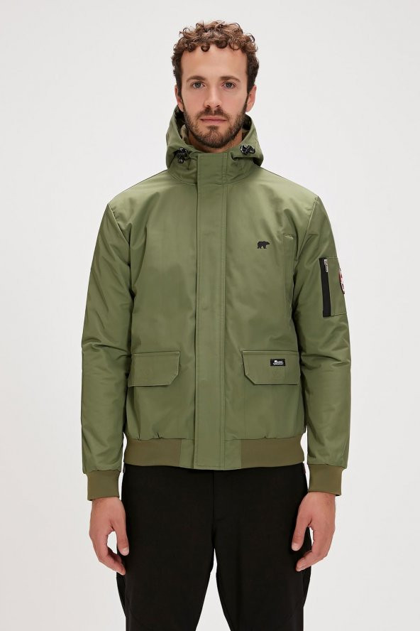 BAD BEAR SWEAT BOMBER JACKET - 2