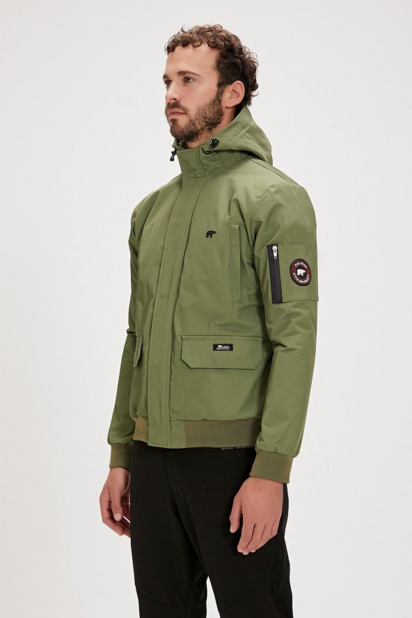 BAD BEAR SWEAT BOMBER JACKET - 3