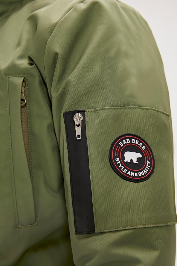 BAD BEAR SWEAT BOMBER JACKET - 4