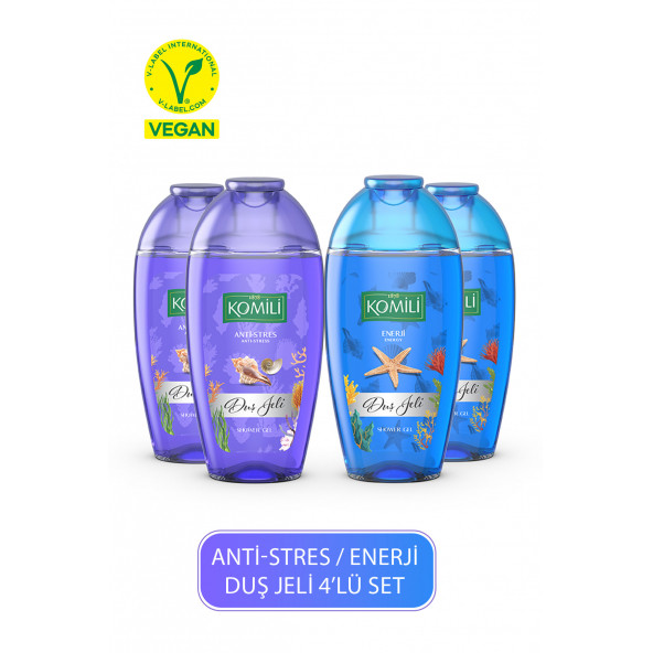 Seyahat Boy Duş Jeli Tanışma Paketi 4lü Set - 4 X 200ML