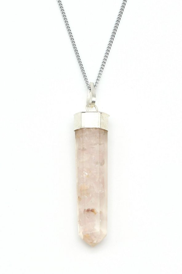 Sitrin Doğal Taş Orgonit Kolye