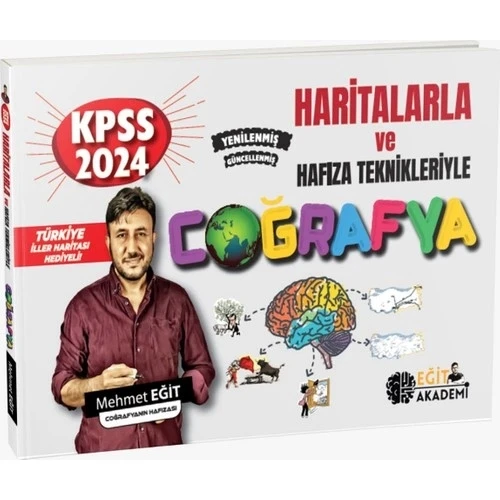 KPSS TYT AYT HARİTA VE HAFIZA TEKNİKLERİYLE COĞRAFYA MEHMET EĞİT